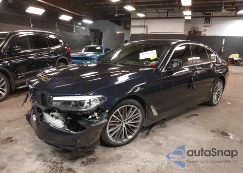 2019 BMW 540I xDrive from USA, damaged, VIN WBAJE7C53KWW29884